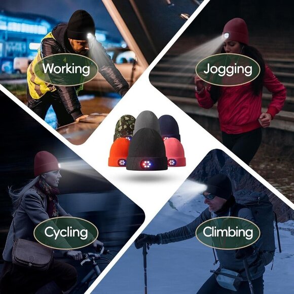 ❤️Unisex Hat Beanie with the Light, Gifts for Men Women - Picture 6 of 7